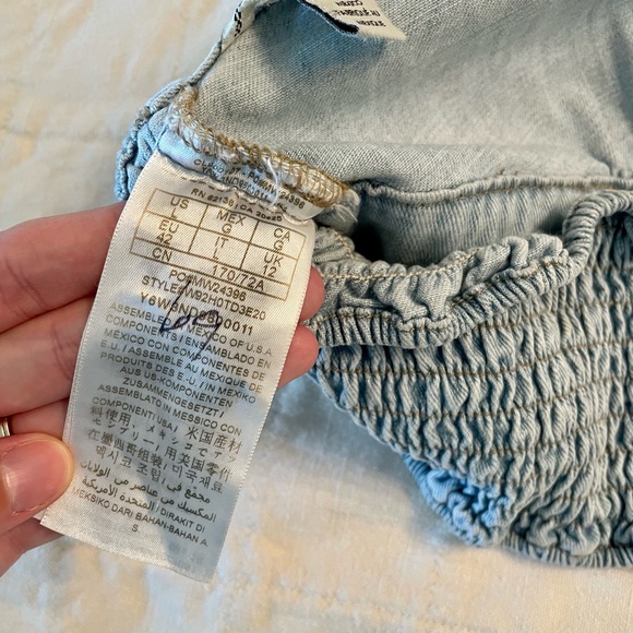 🎈 Guess Denim Halter Bralette - Picture 6 of 10